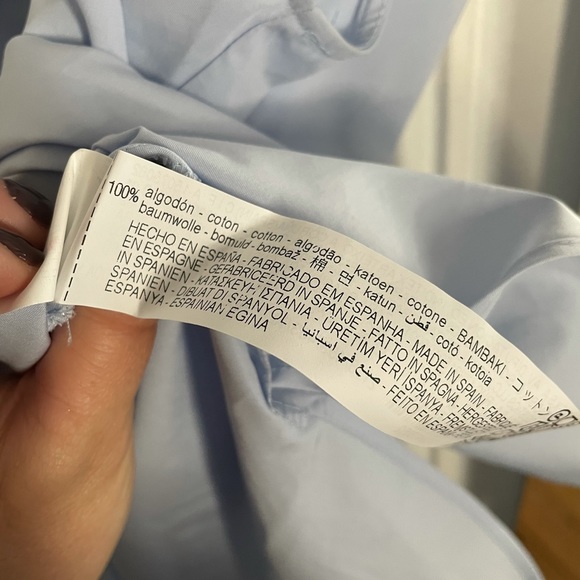 Zara Poplin Blouse - Picture 6 of 6